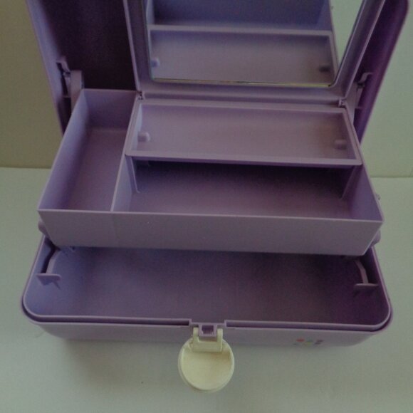 CABOODLES LAVENDER MAKEUP ORGANIZER - EUC - Picture 5 of 6
